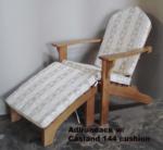 Adirondack+stool w Casland 144 cushion 